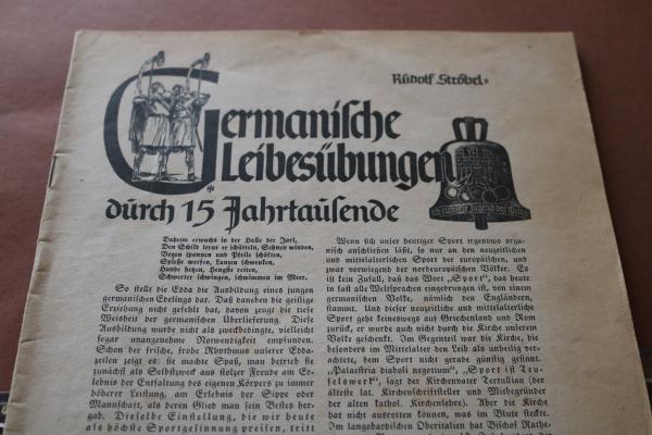 Heft -  Der Schulungsbrief  Germanische Leibesübungen durch 15 Jahrtausende